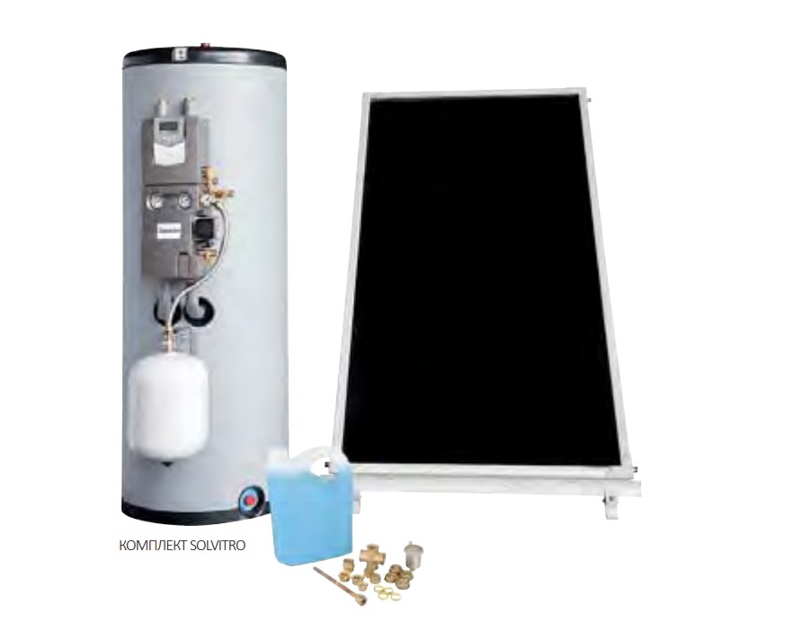 Система водонагрева солнечная LAPESA SOLVITRO 300 Котельная автоматика